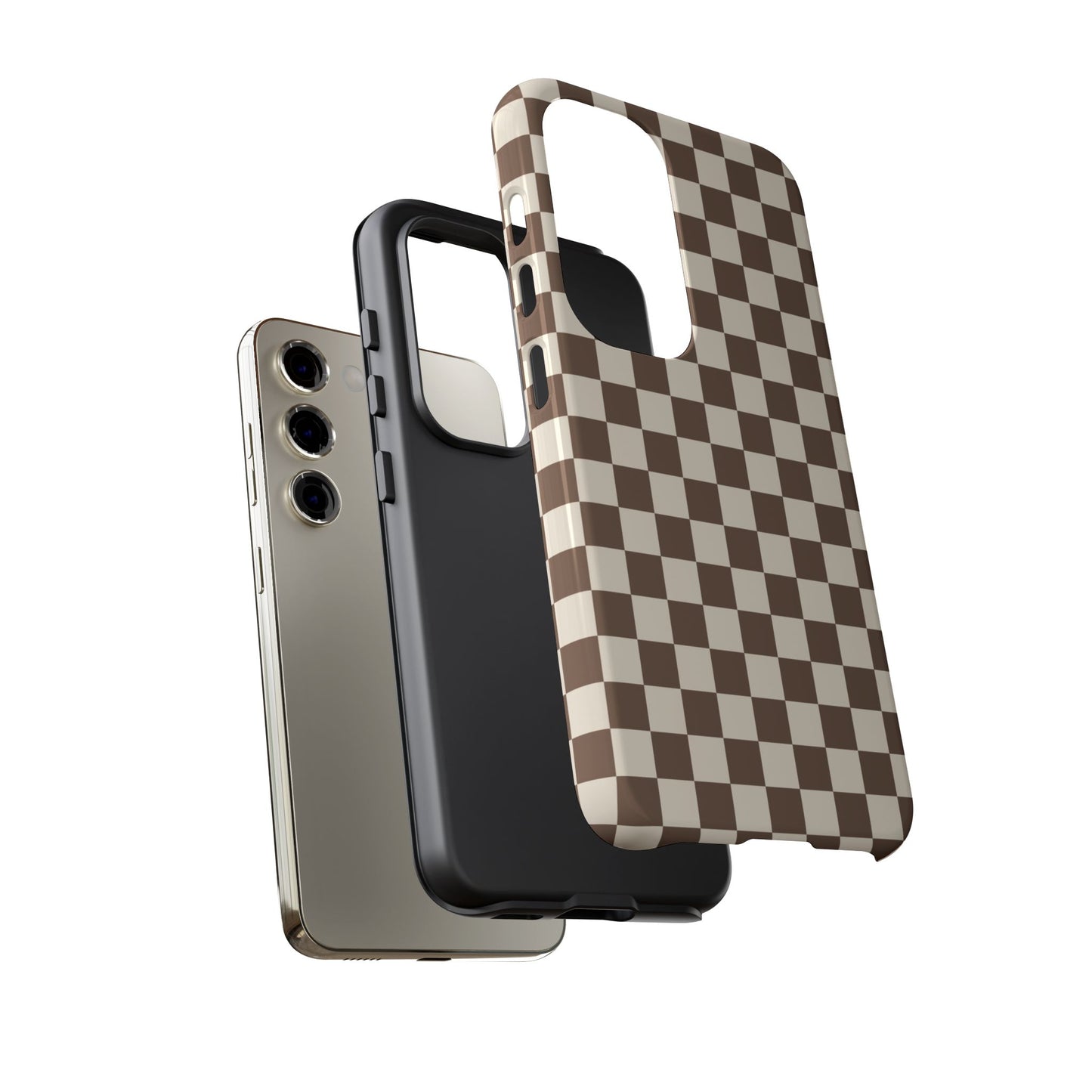 Chocolate Checkerboard Airi Case | Tough Phone Case