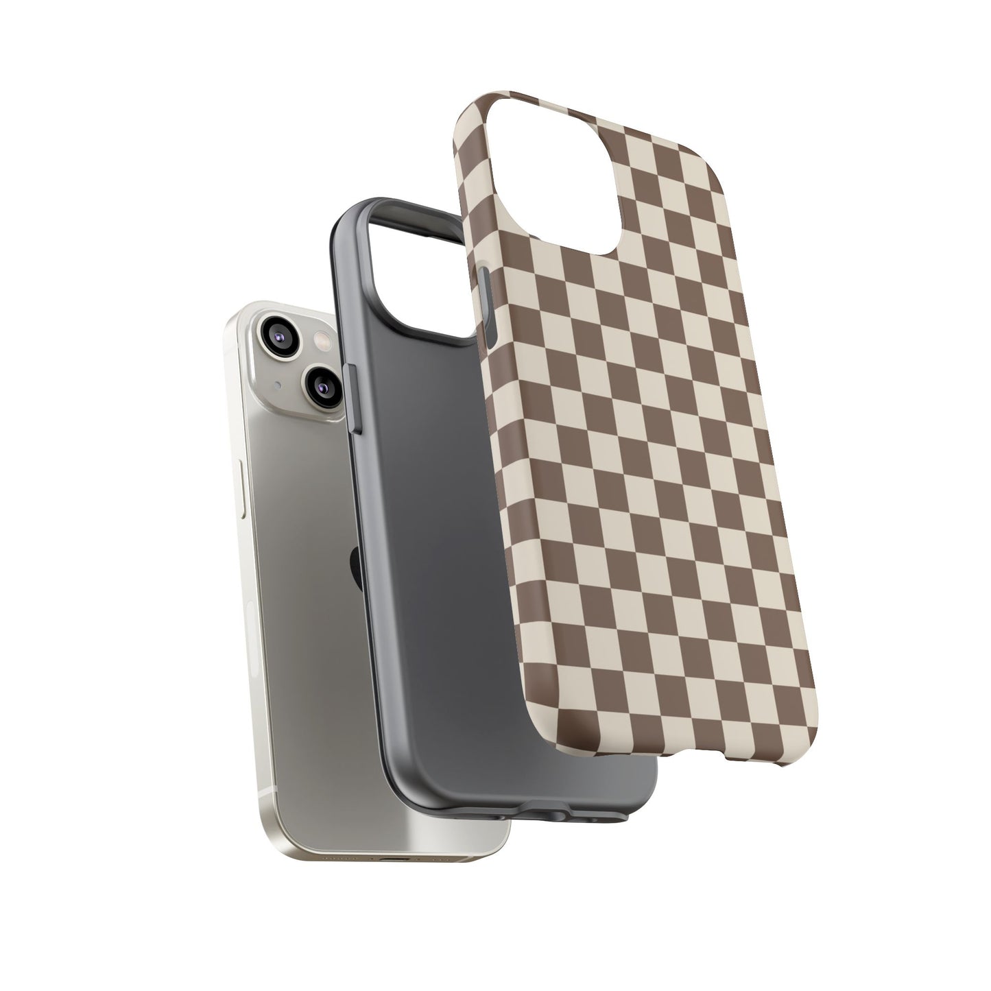 Chocolate Checkerboard Airi Case | Tough Phone Case