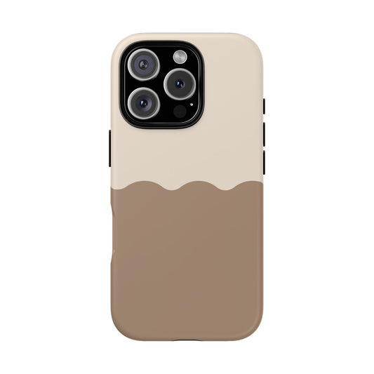 Chocolate Wave Airi Case | Tough Phone Case | Neutral Phone Case