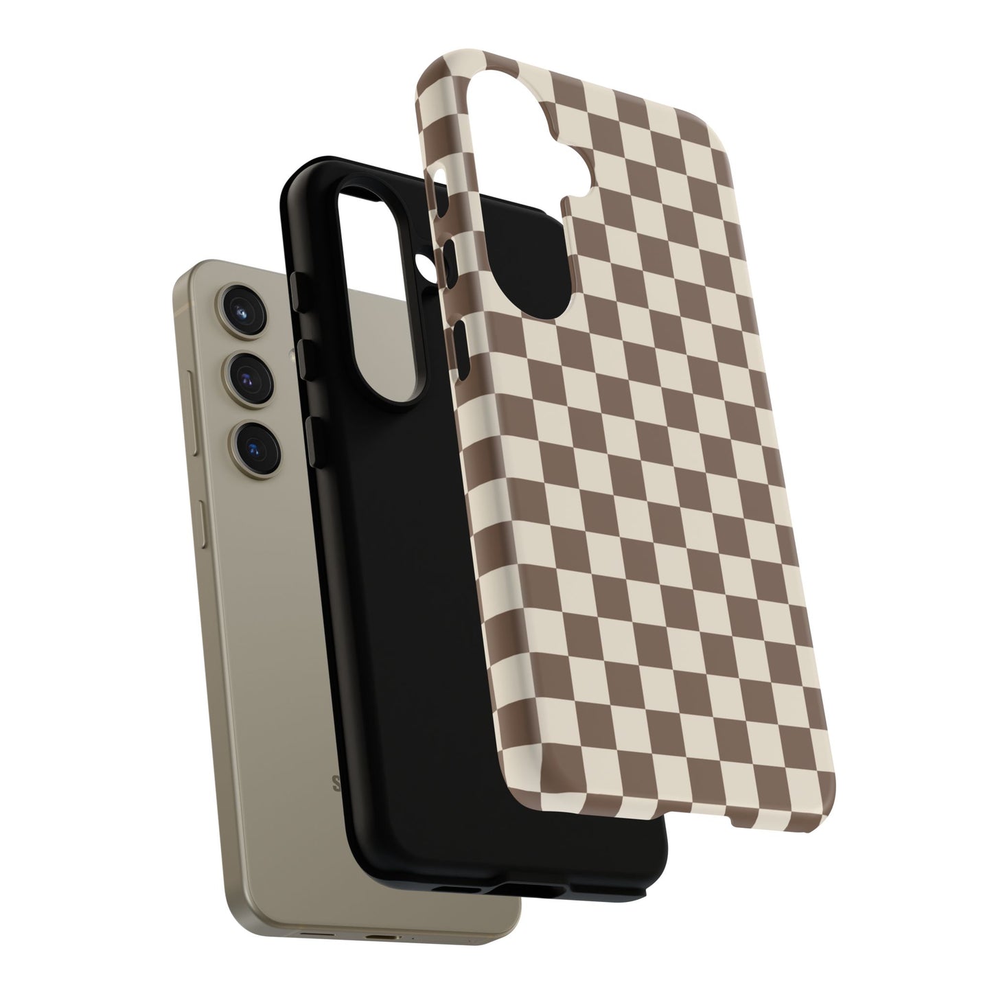 Chocolate Checkerboard Airi Case | Tough Phone Case