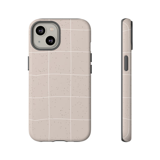Sand Check Speckle Airi Case | Tough Phone Case