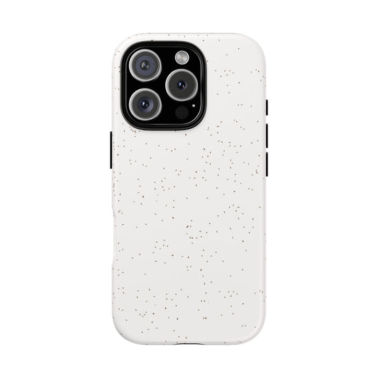 White Speckle Airi Case | Tough Phone Case