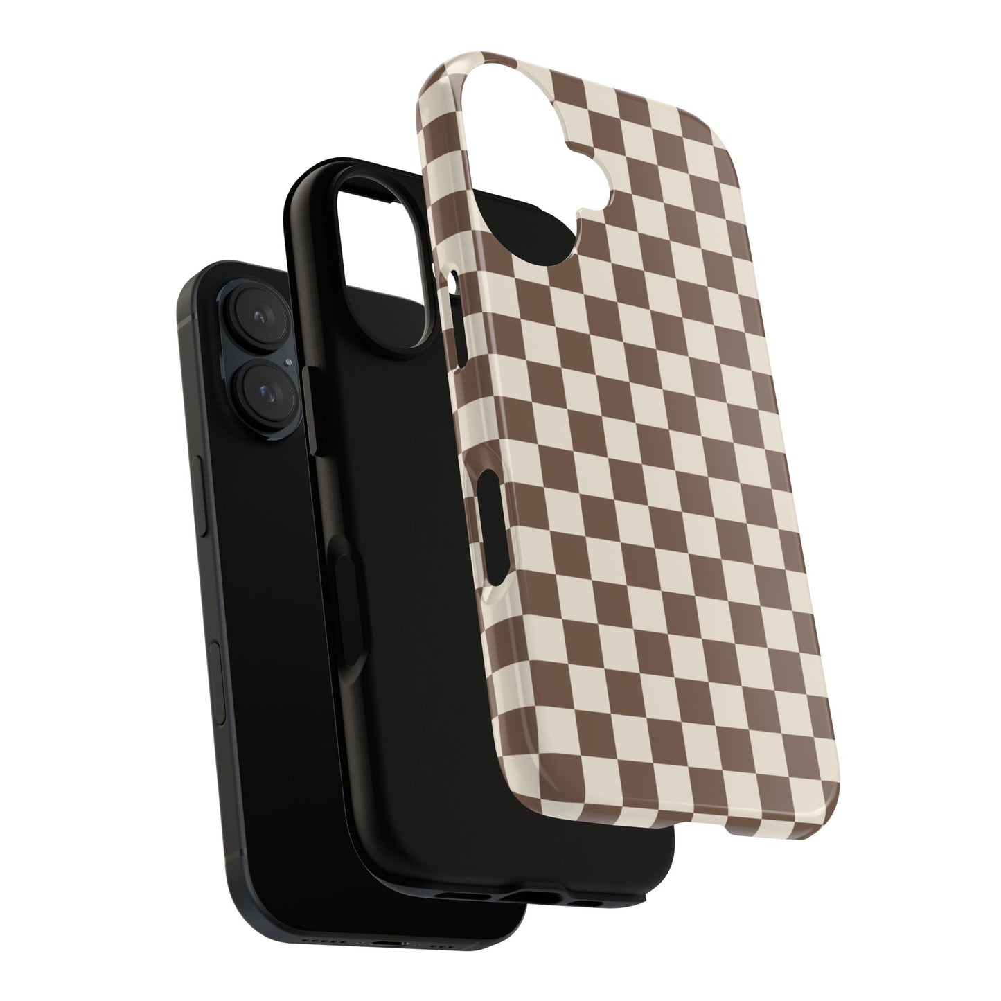 Chocolate Checkerboard Airi Case | Tough Phone Case