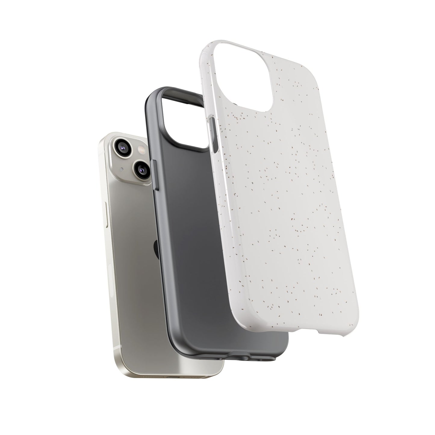White Speckle Airi Case | Tough Phone Case