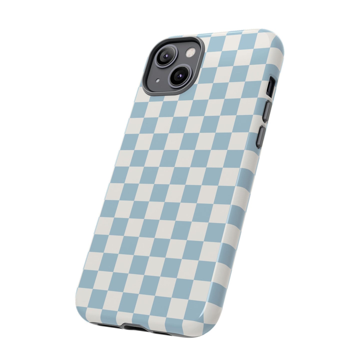 Blue Checkerboard Airi Case | Tough Phone Case