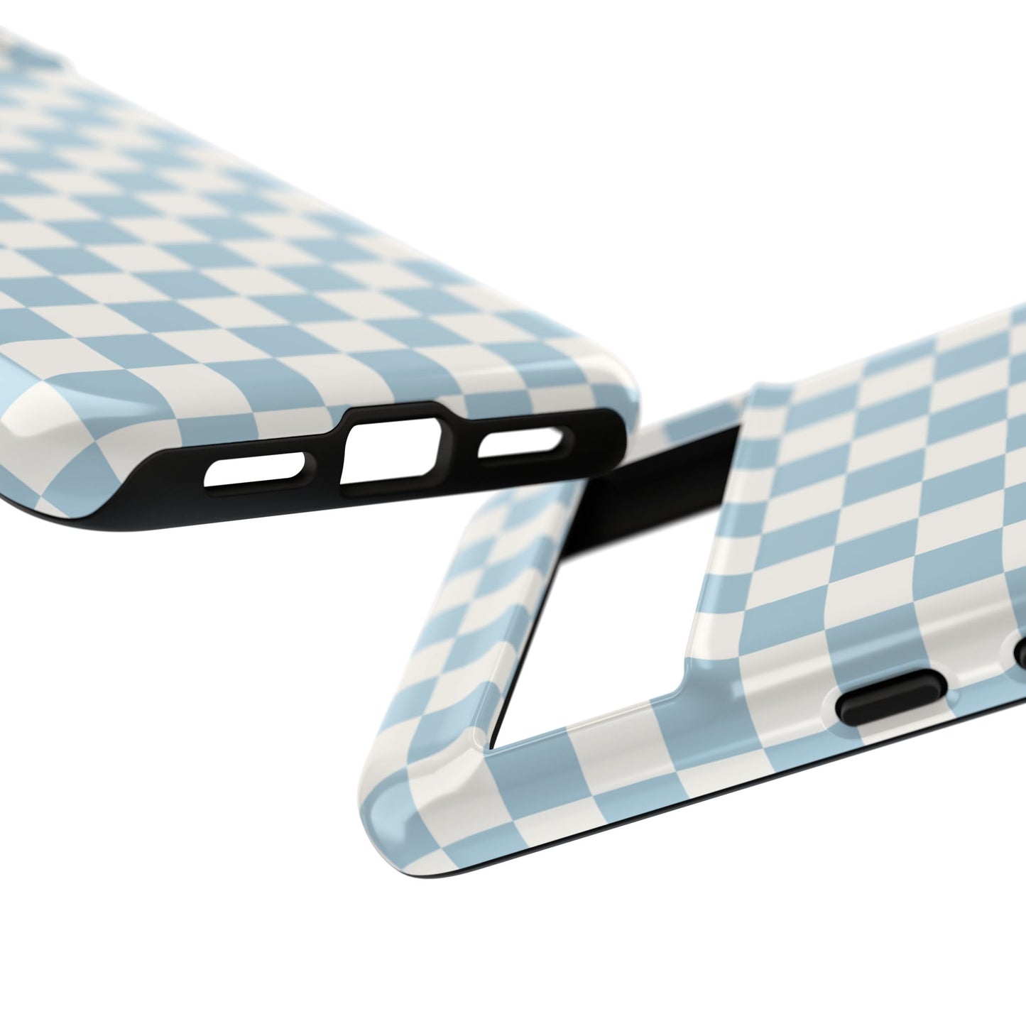 Blue Checkerboard Airi Case | Tough Phone Case