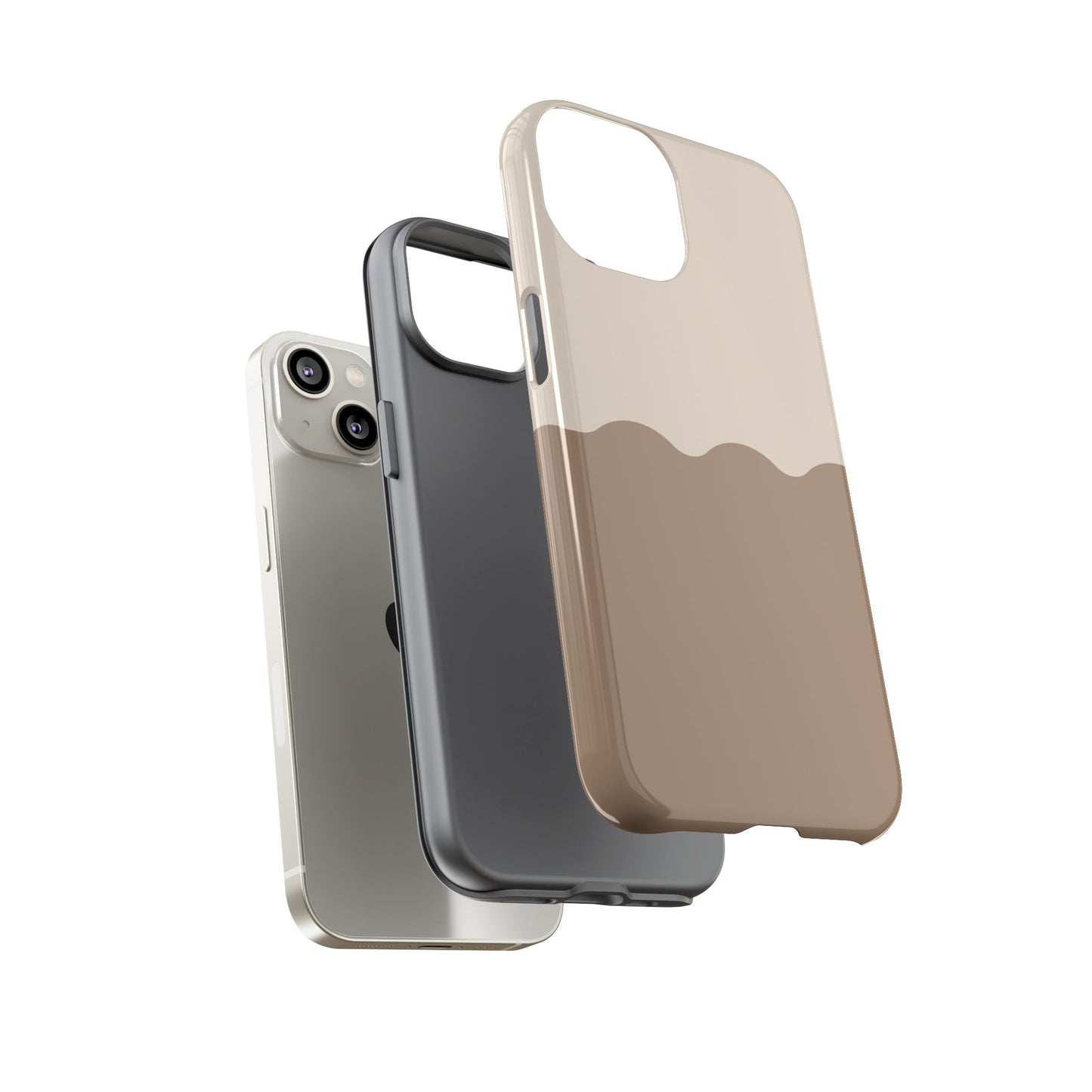 Chocolate Wave Airi Case | Tough Phone Case | Neutral Phone Case