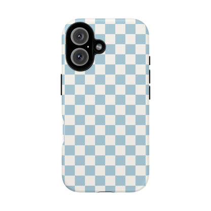 Blue Checkerboard Airi Case | Tough Phone Case
