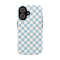 Blue Checkerboard Airi Case | Tough Phone Case