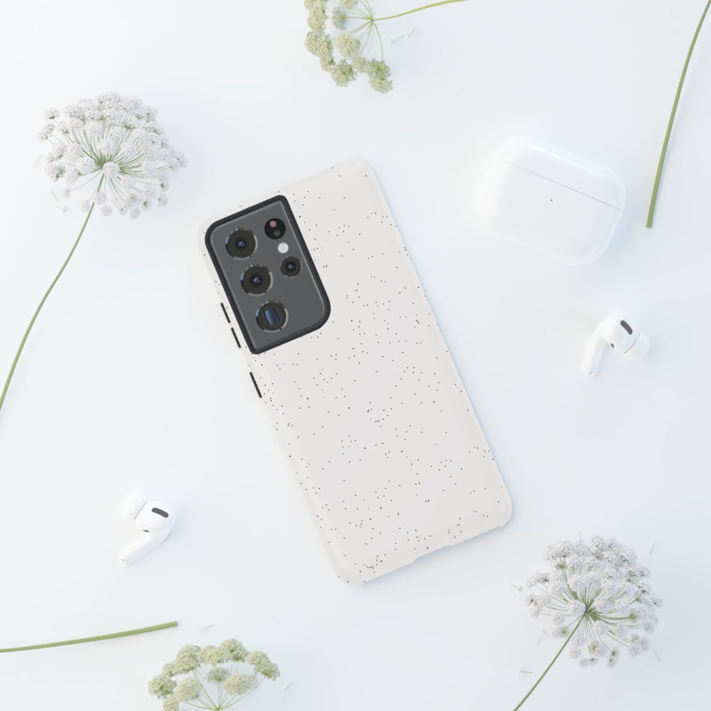 White Speckle Airi Case | Tough Phone Case