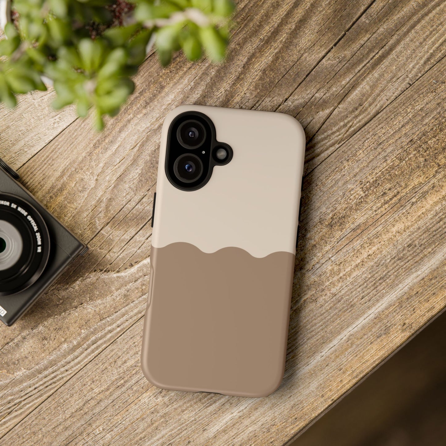 Chocolate Wave Airi Case | Tough Phone Case | Neutral Phone Case