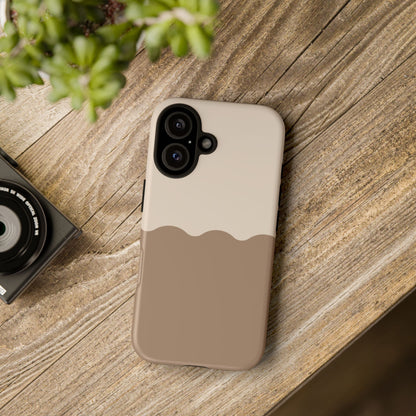 Chocolate Wave Airi Case | Tough Phone Case | Neutral Phone Case