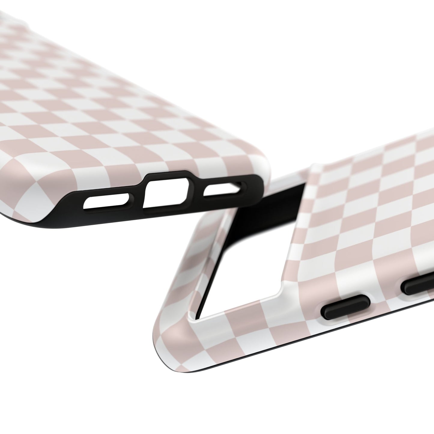 Nude Checkerboard Airi Case | Tough Phone Case