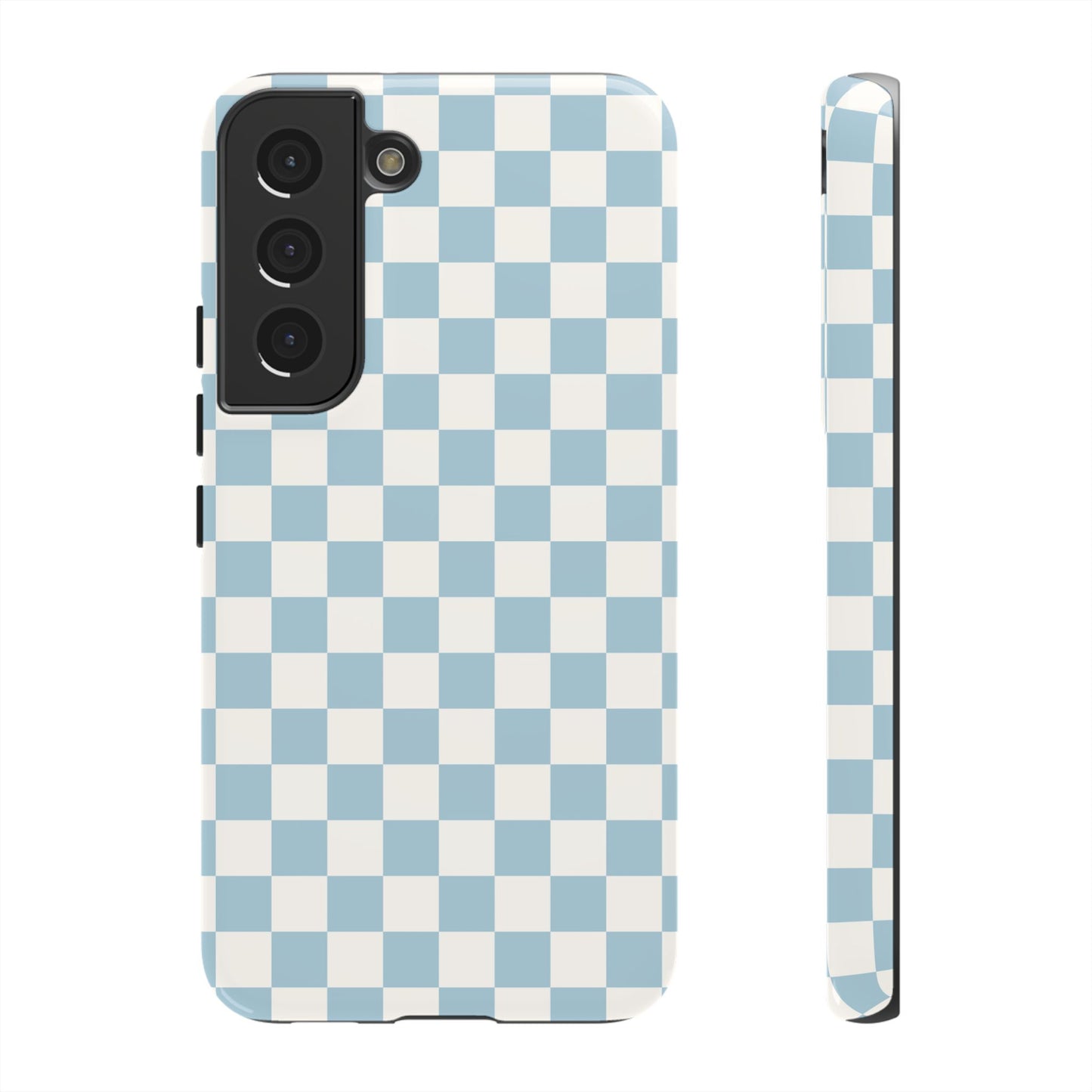 Blue Checkerboard Airi Case | Tough Phone Case