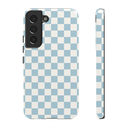 Blue Checkerboard Airi Case | Tough Phone Case