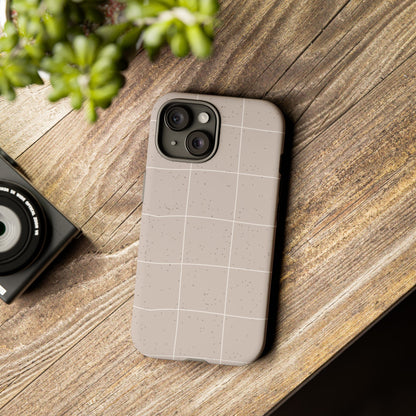 Sand Check Speckle Airi Case | Tough Phone Case