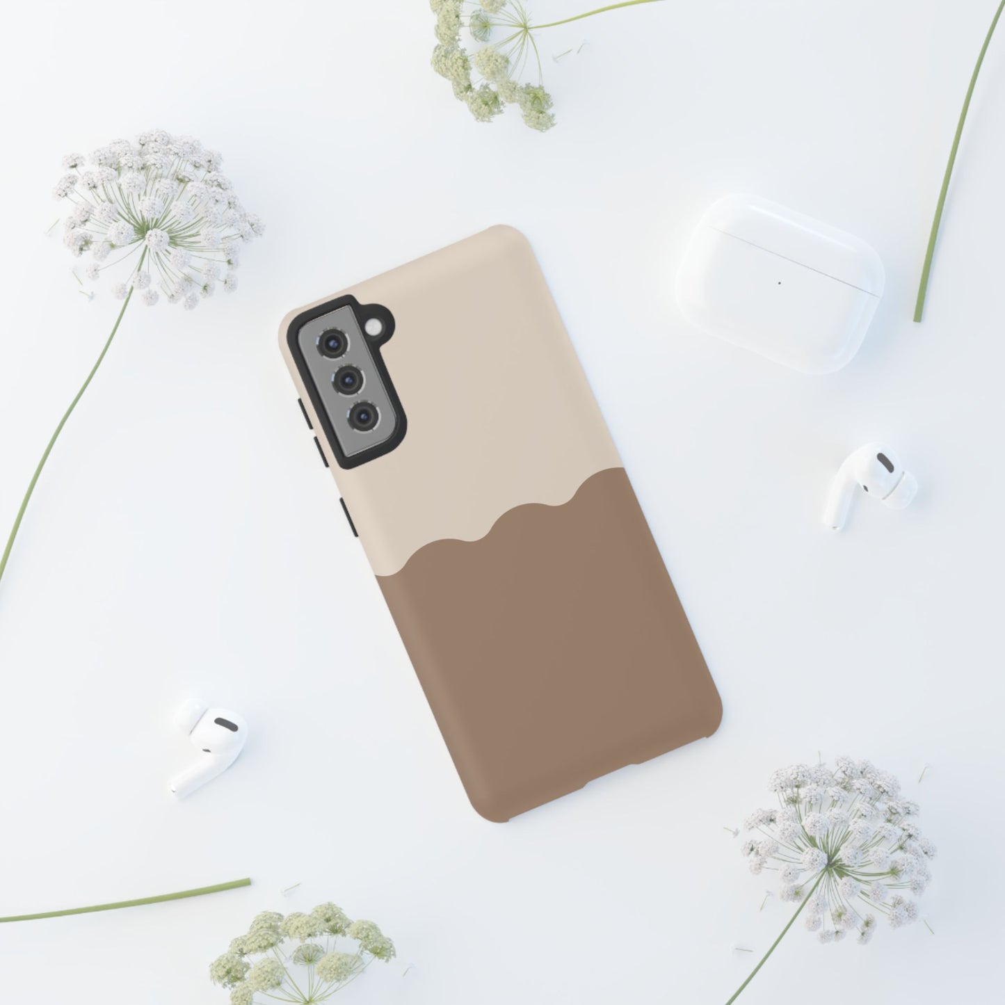 Chocolate Wave Airi Case | Tough Phone Case | Neutral Phone Case