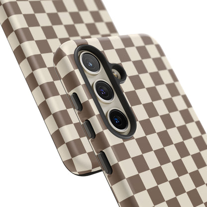 Chocolate Checkerboard Airi Case | Tough Phone Case