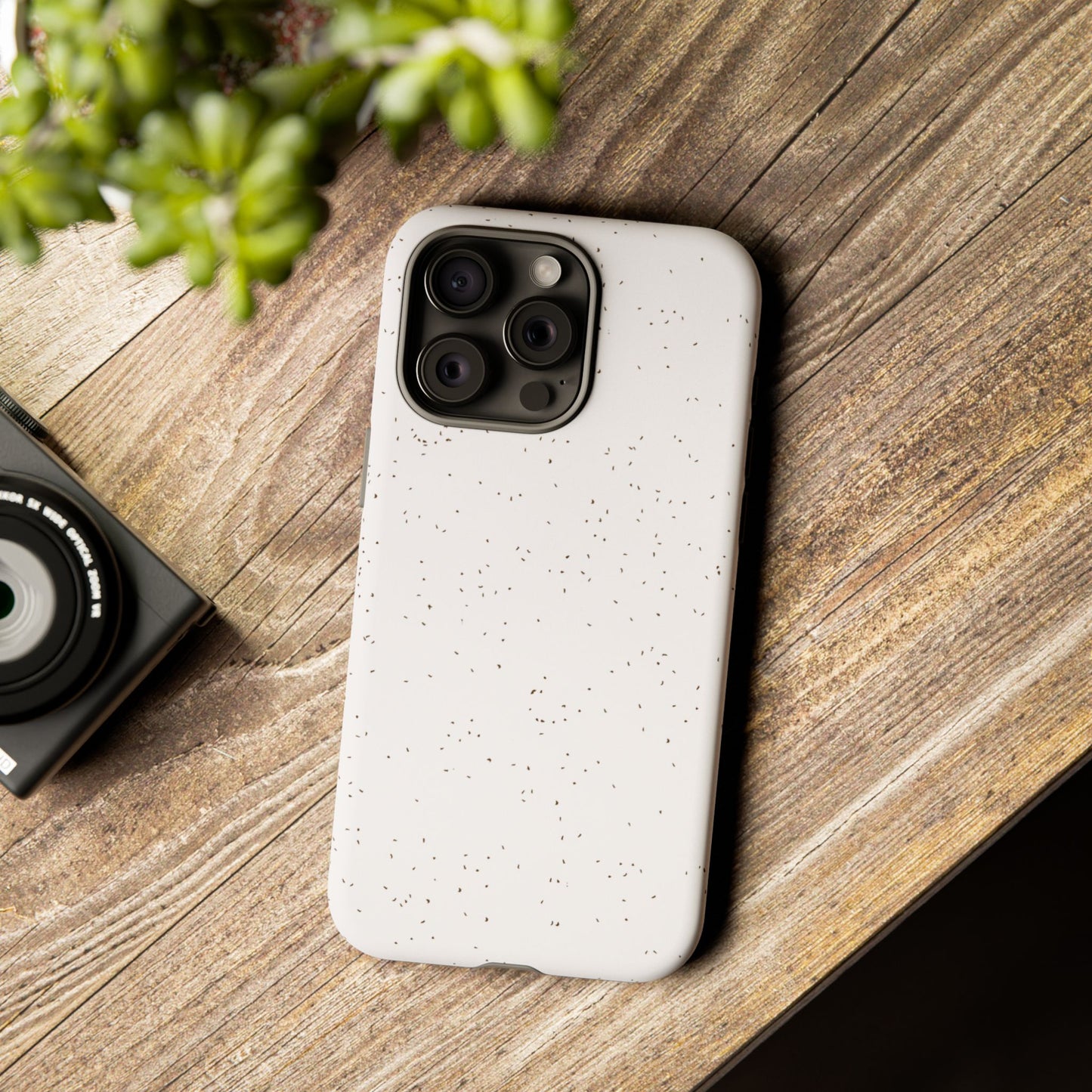 White Speckle Airi Case | Tough Phone Case