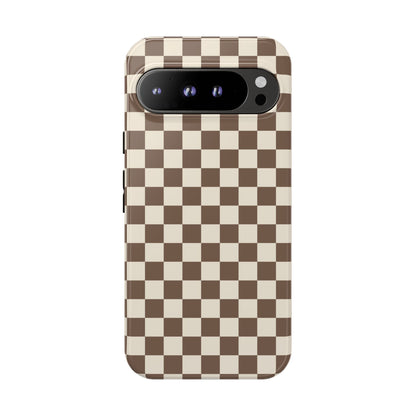 Chocolate Checkerboard Airi Case | Tough Phone Case