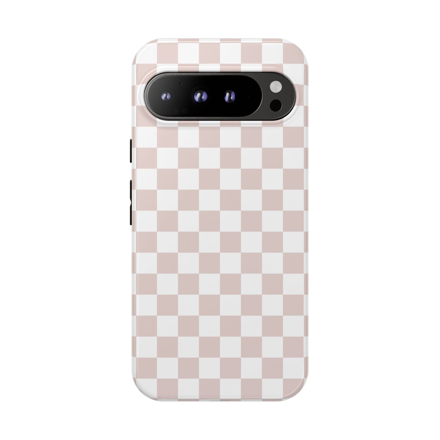 Nude Checkerboard Airi Case | Tough Phone Case