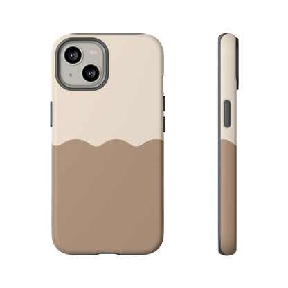 Chocolate Wave Airi Case | Tough Phone Case | Neutral Phone Case