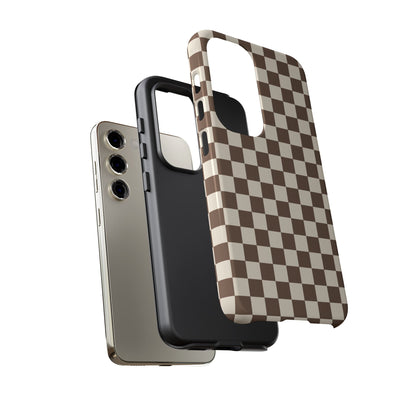 Chocolate Checkerboard Airi Case | Tough Phone Case