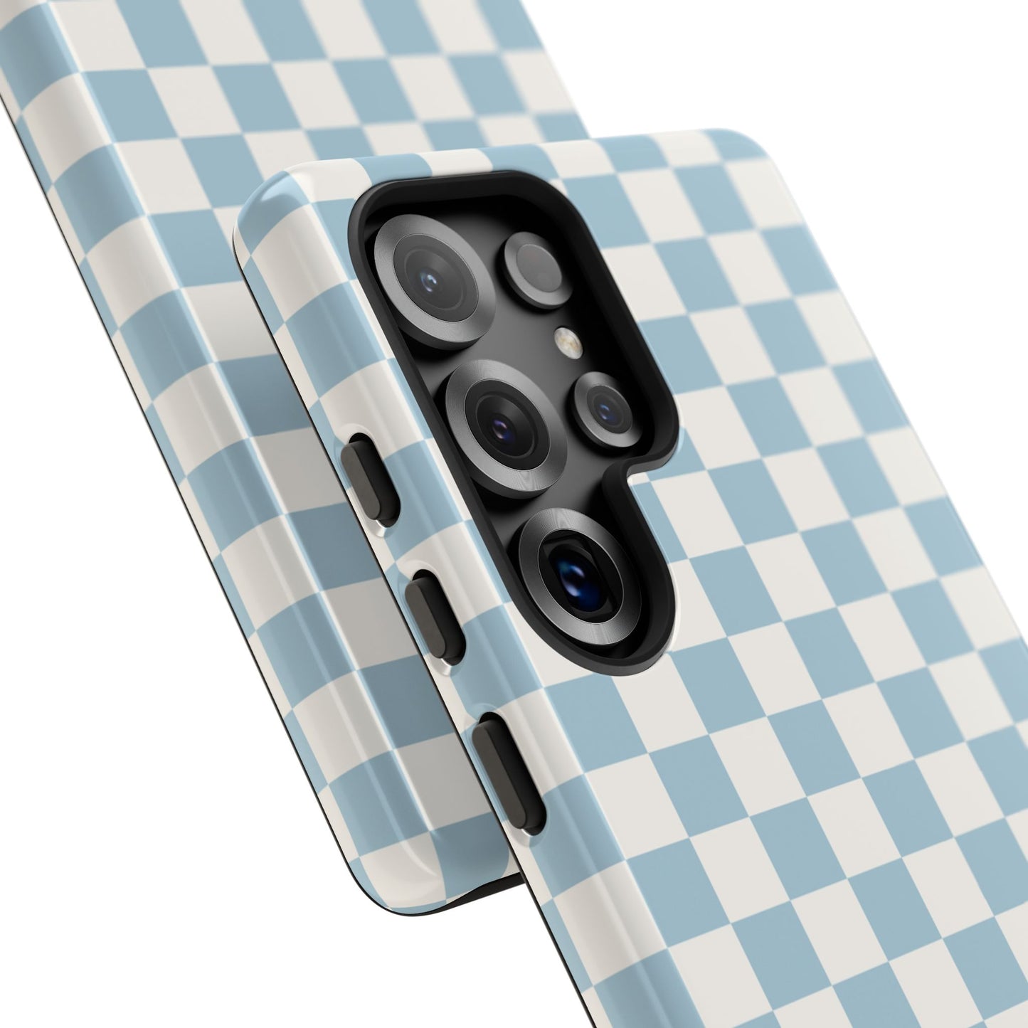 Blue Checkerboard Airi Case | Tough Phone Case