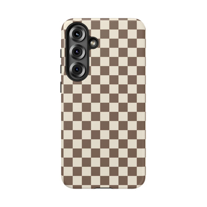 Chocolate Checkerboard Airi Case | Tough Phone Case
