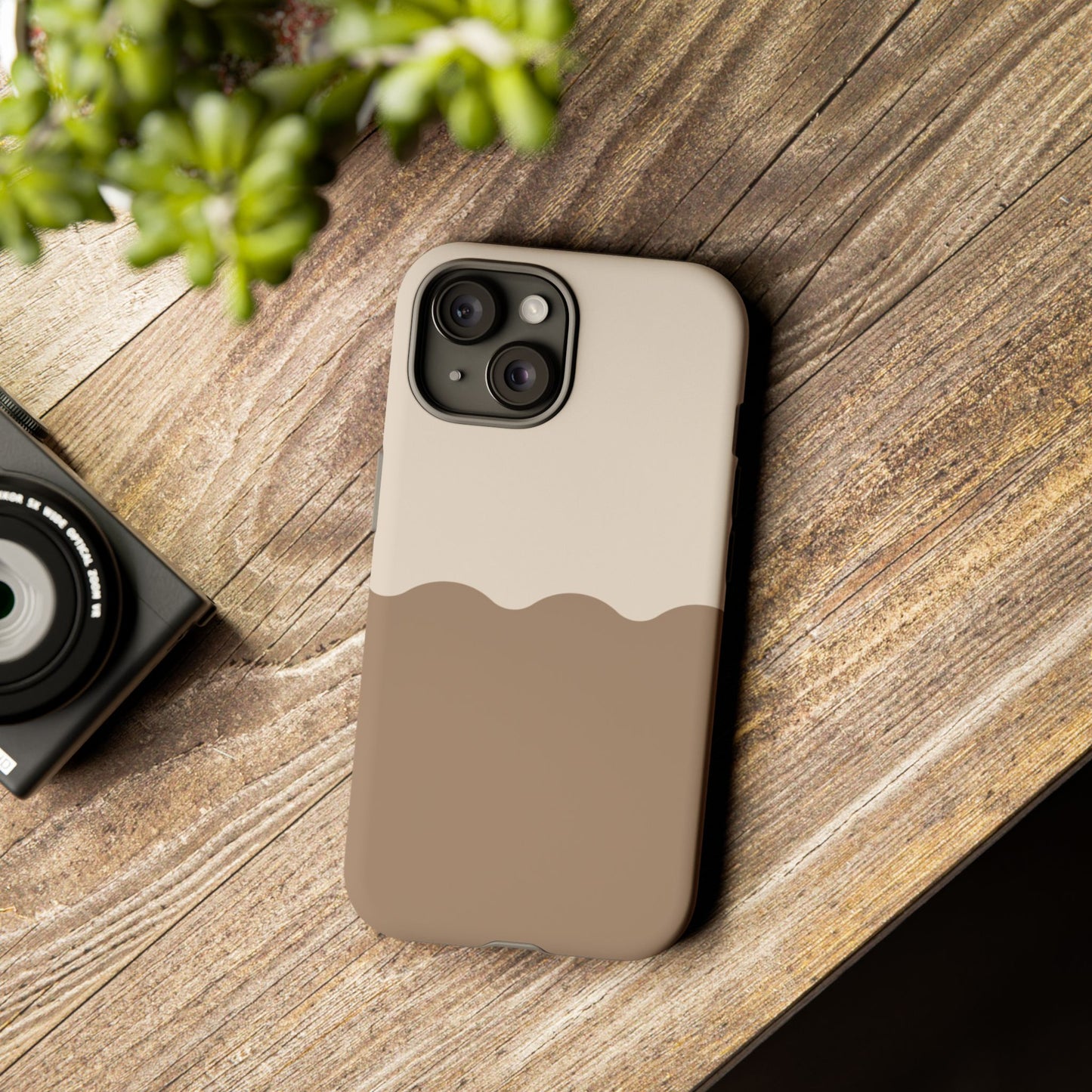 Chocolate Wave Airi Case | Tough Phone Case | Neutral Phone Case