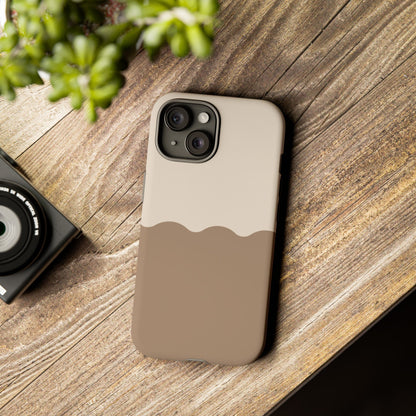 Chocolate Wave Airi Case | Tough Phone Case | Neutral Phone Case