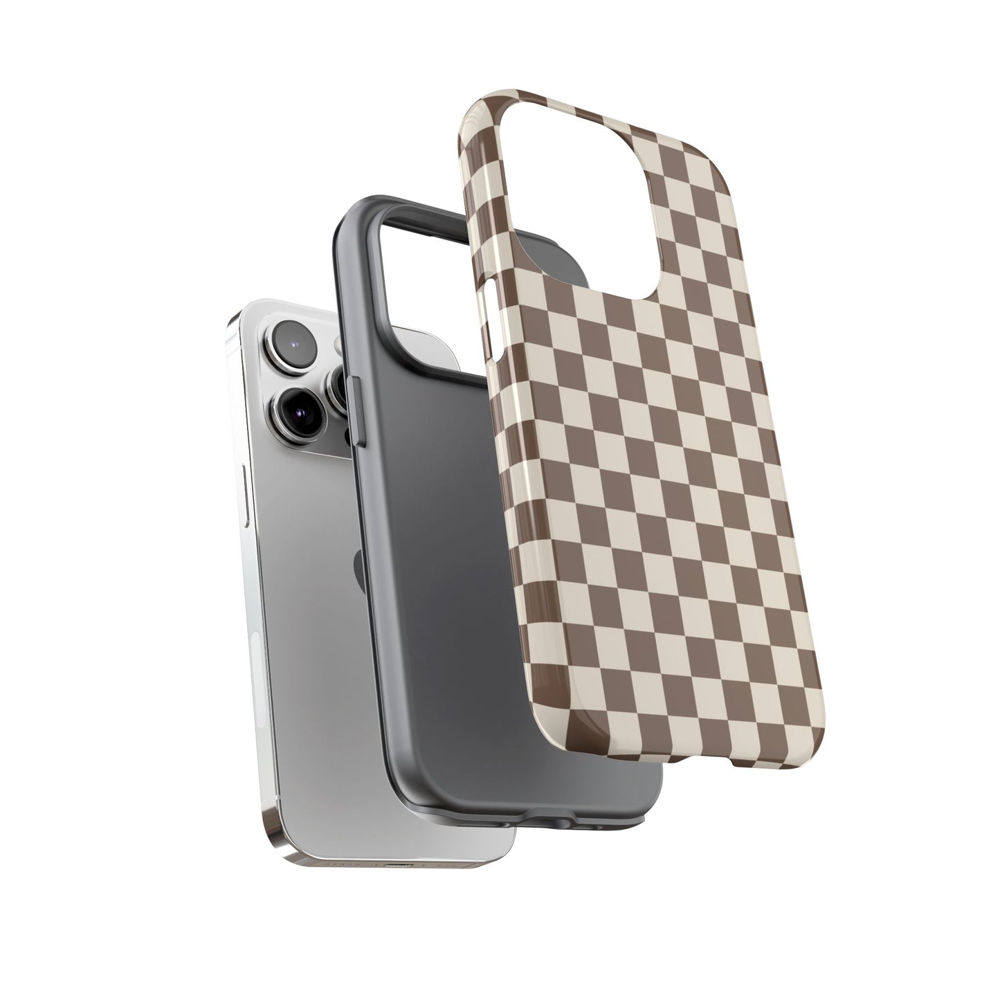 Chocolate Checkerboard Airi Case | Tough Phone Case