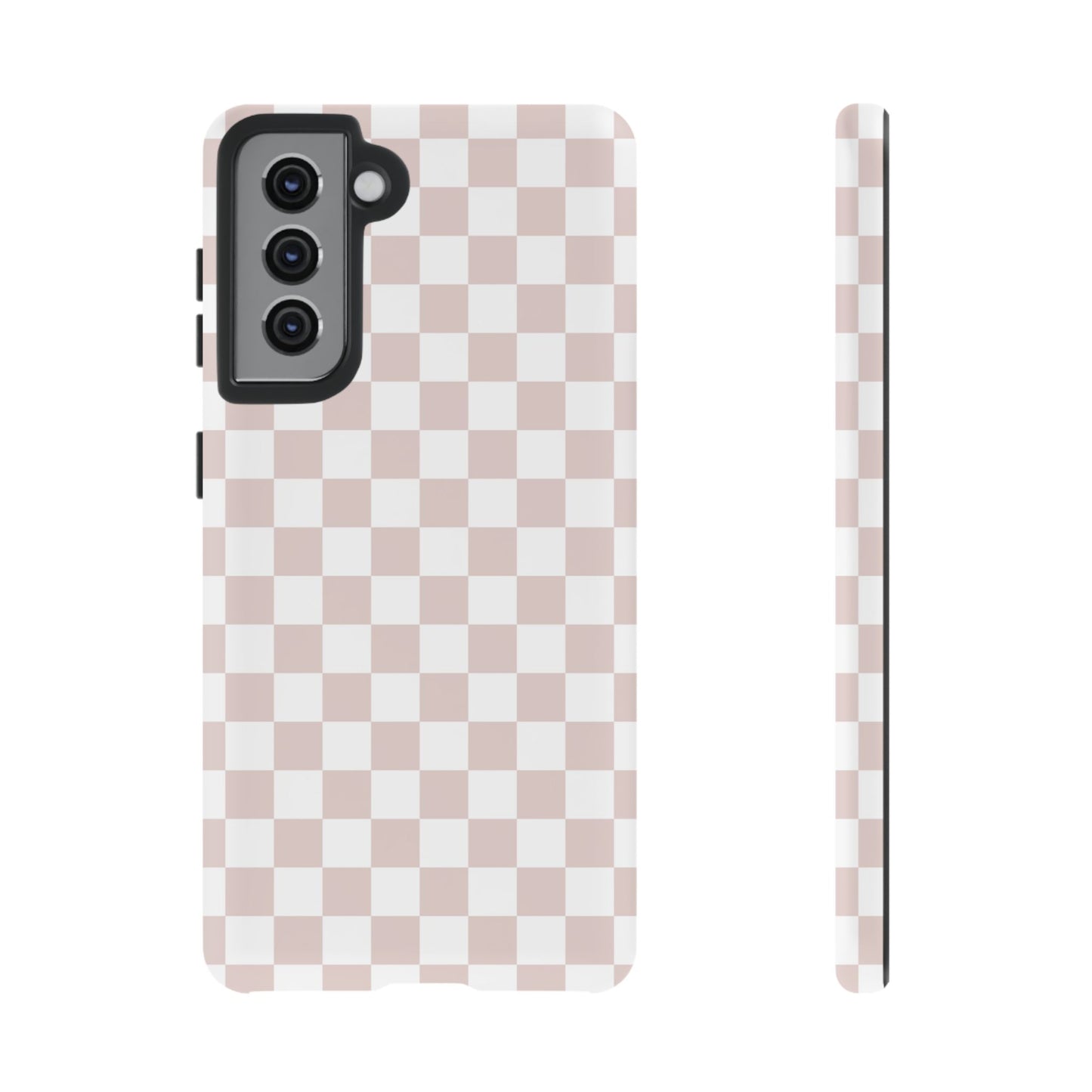 Nude Checkerboard Airi Case | Tough Phone Case