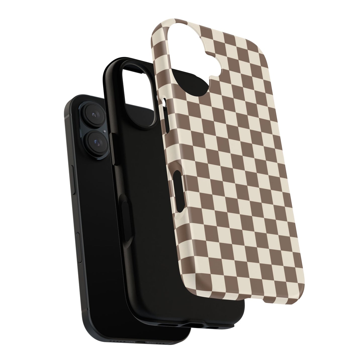 Chocolate Checkerboard Airi Case | Tough Phone Case
