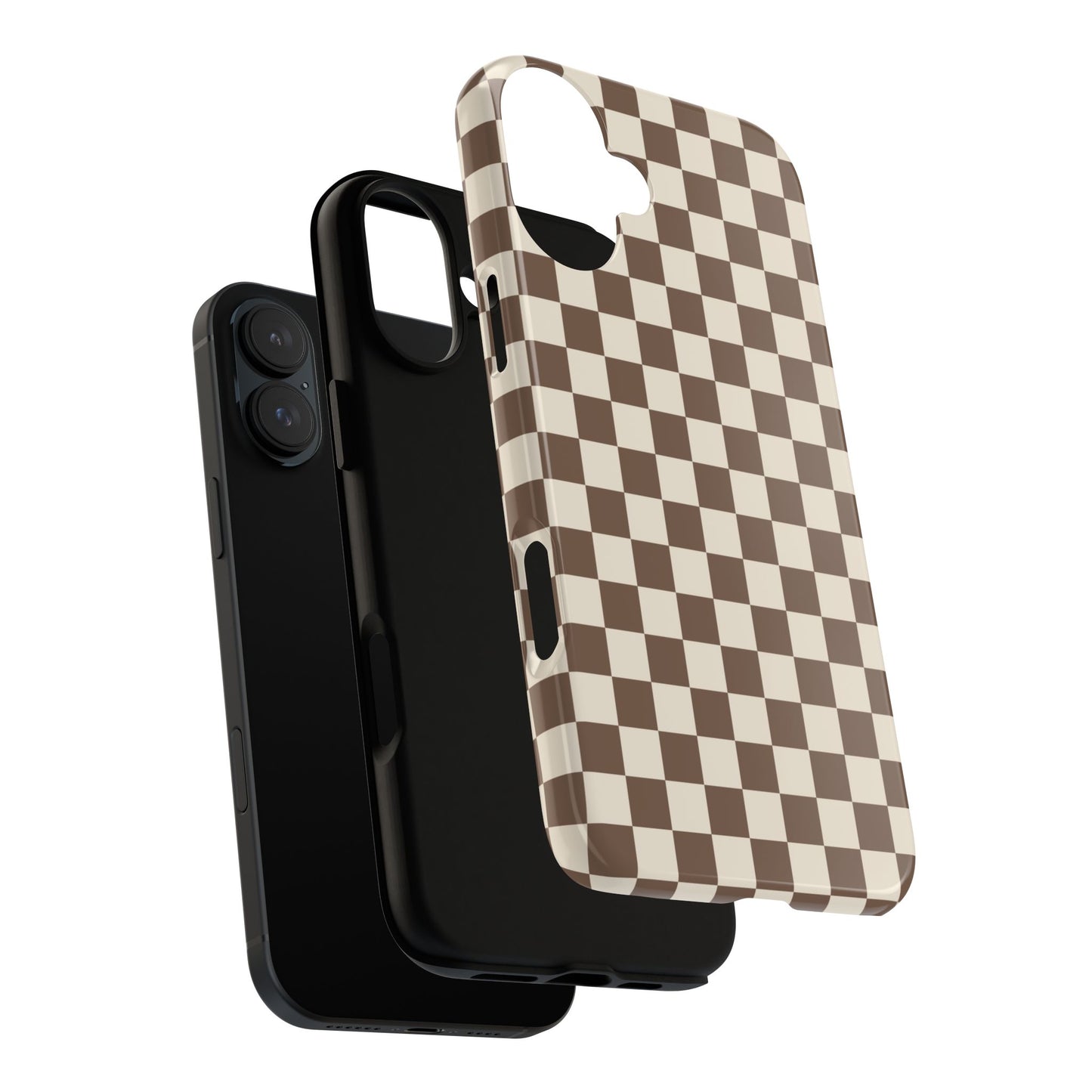 Chocolate Checkerboard Airi Case | Tough Phone Case