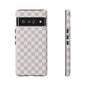 Nude Checkerboard Airi Case | Tough Phone Case