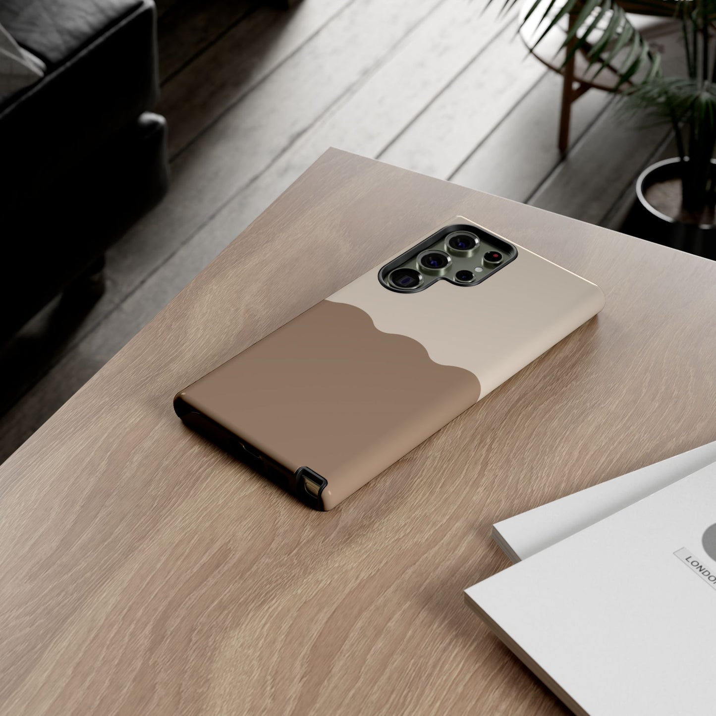 Chocolate Wave Airi Case | Tough Phone Case | Neutral Phone Case