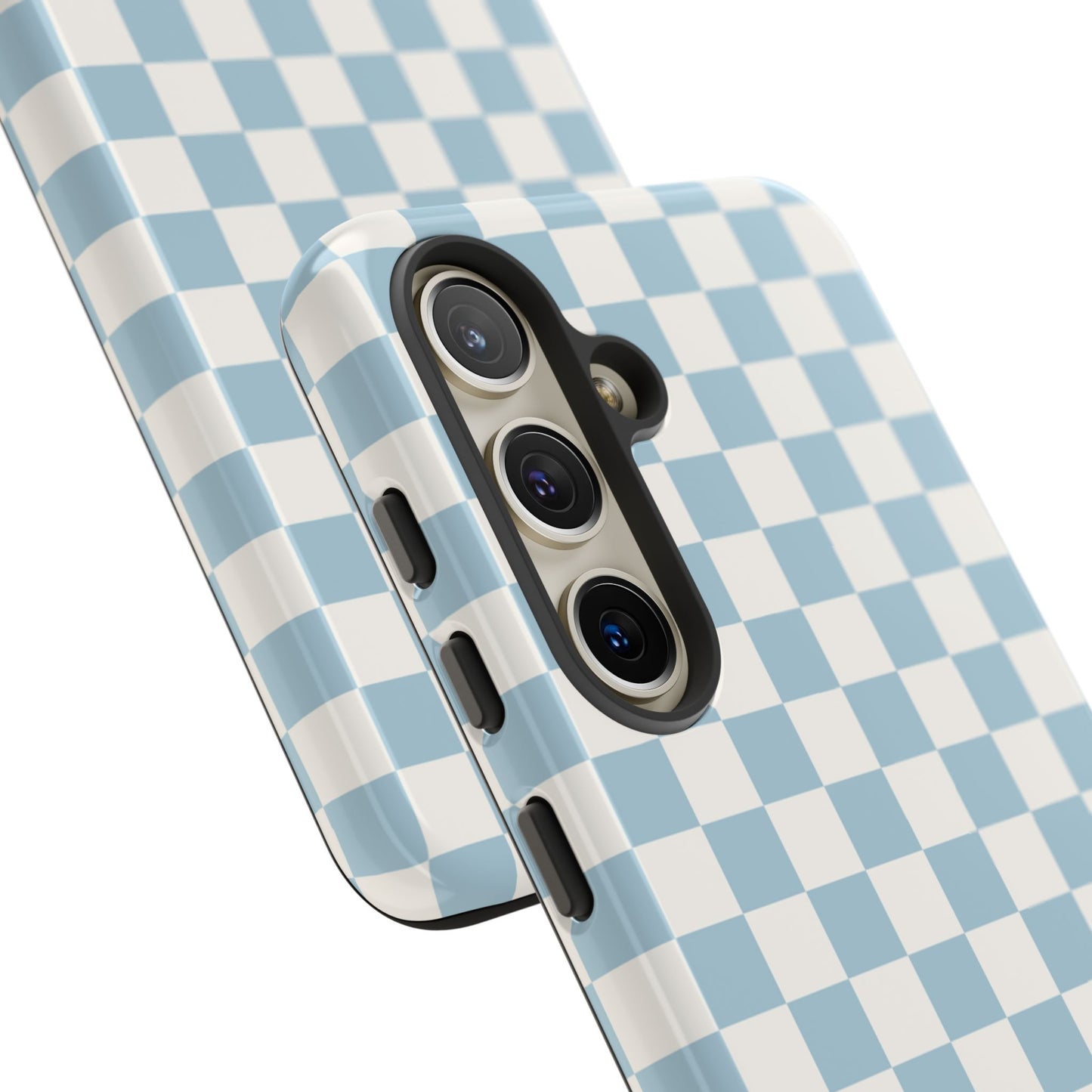 Blue Checkerboard Airi Case | Tough Phone Case