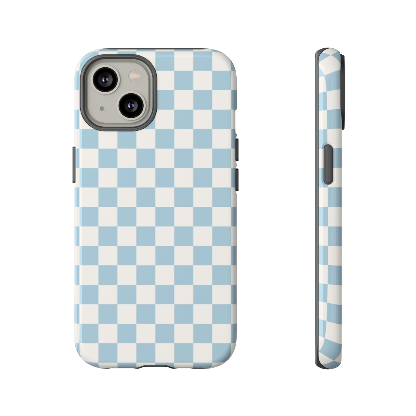 Blue Checkerboard Airi Case | Tough Phone Case