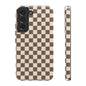 Chocolate Checkerboard Airi Case | Tough Phone Case