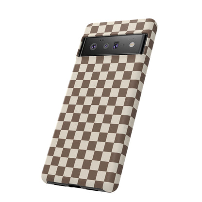 Chocolate Checkerboard Airi Case | Tough Phone Case