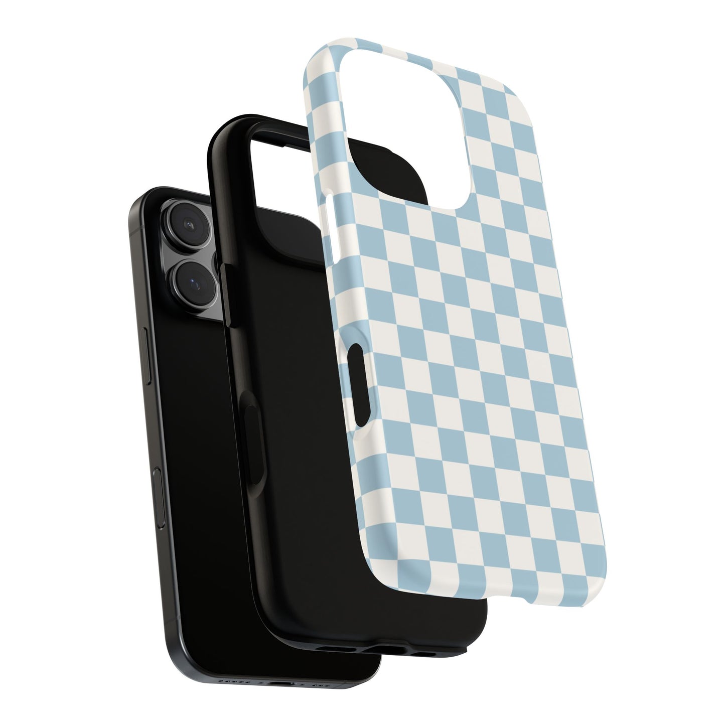 Blue Checkerboard Airi Case | Tough Phone Case