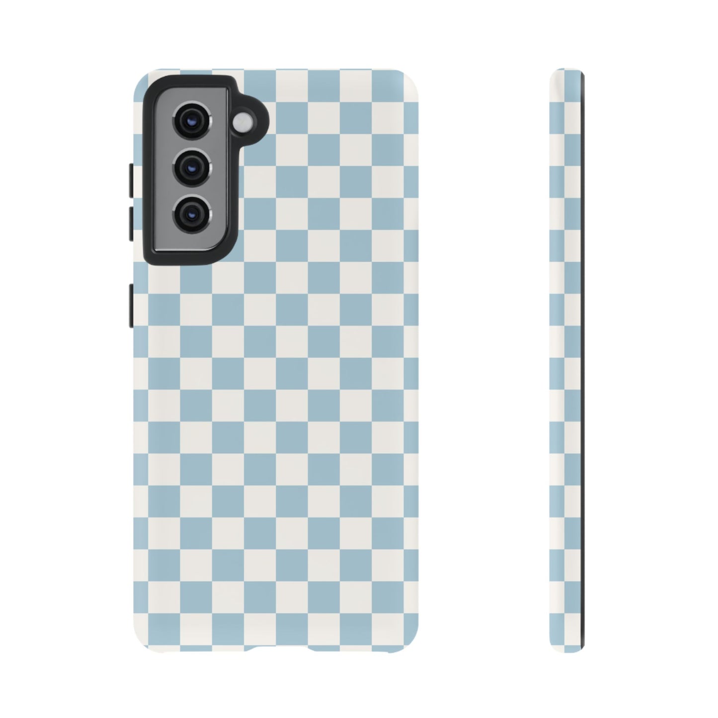 Blue Checkerboard Airi Case | Tough Phone Case