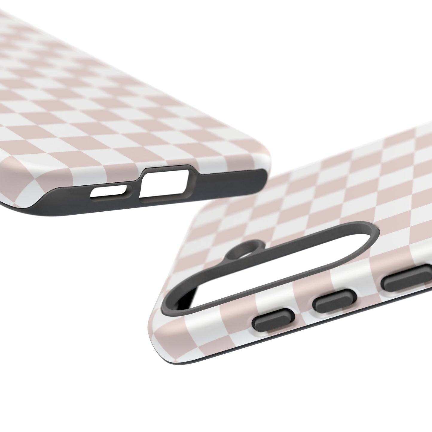 Nude Checkerboard Airi Case | Tough Phone Case