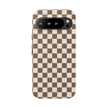 Chocolate Checkerboard Airi Case | Tough Phone Case