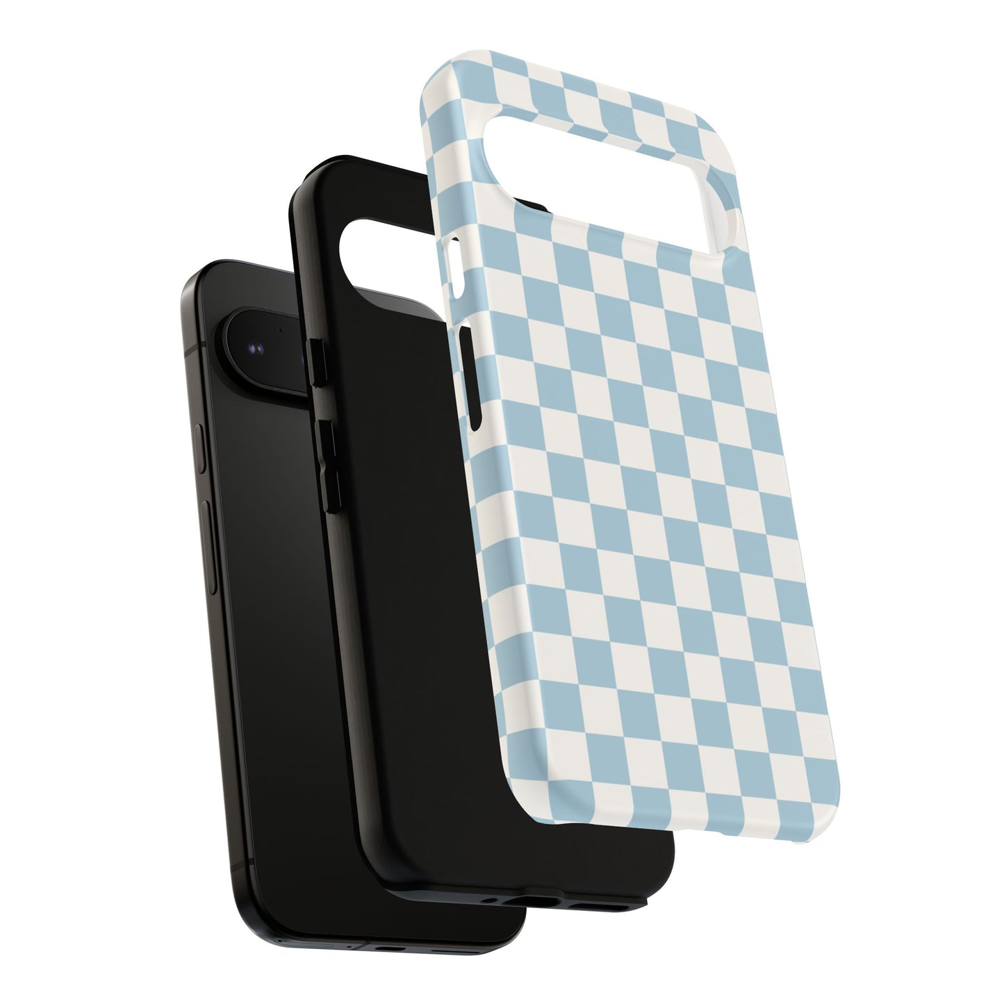 Blue Checkerboard Airi Case | Tough Phone Case