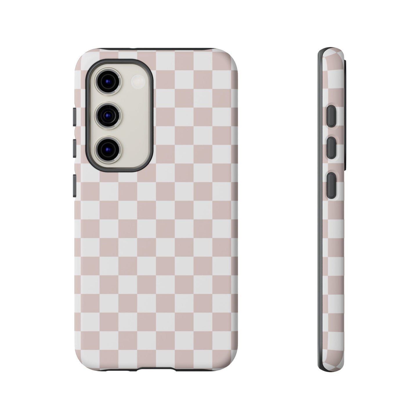 Nude Checkerboard Airi Case | Tough Phone Case