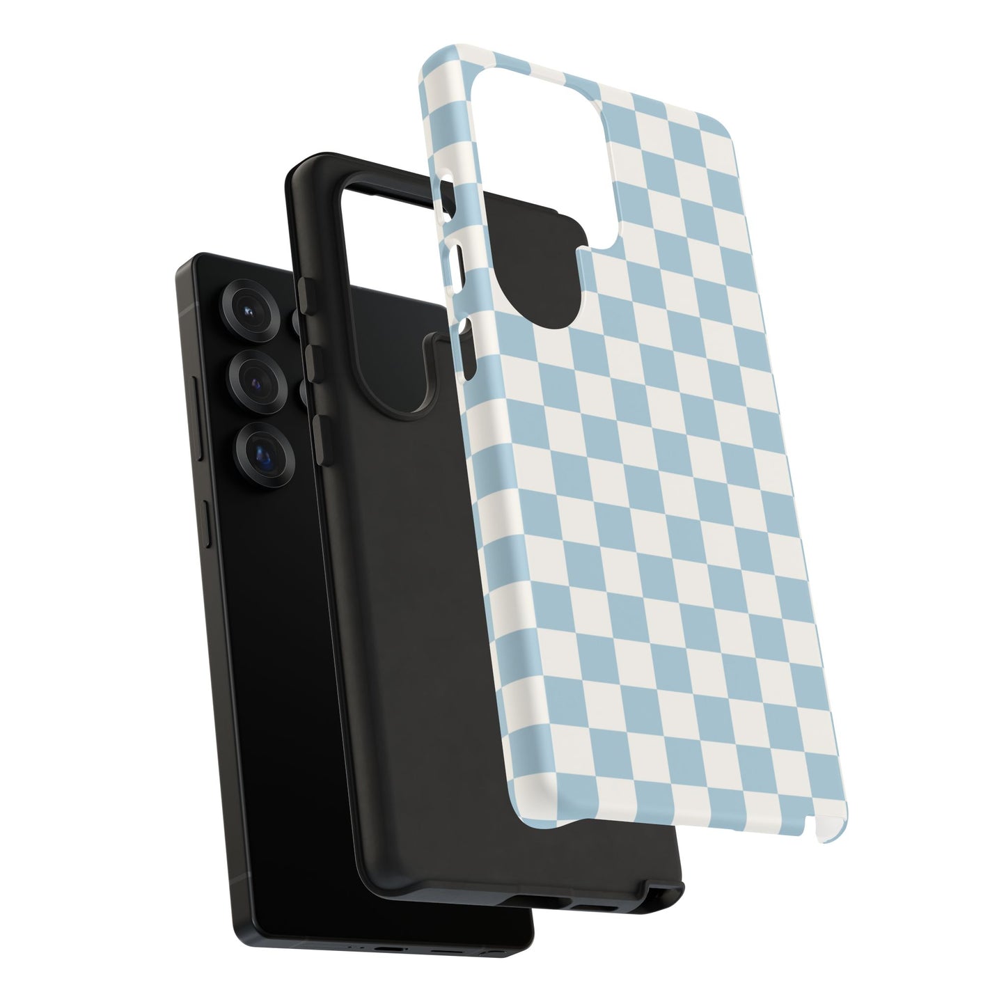 Blue Checkerboard Airi Case | Tough Phone Case