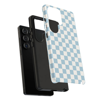 Blue Checkerboard Airi Case | Tough Phone Case