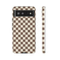 Chocolate Checkerboard Airi Case | Tough Phone Case